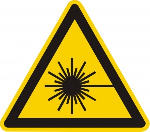 Avertissement présence laser pixabay